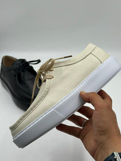 Derby Cuir Grainé Plateforme