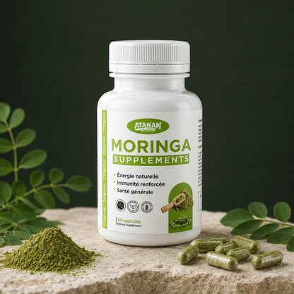 ATANAN Moringa — تصوير احترافي قريب